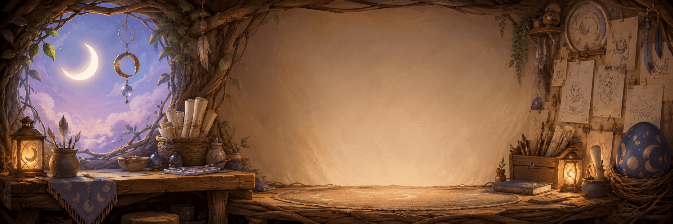 Art Room banner scene